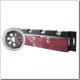 Nils Extreme Kółka do rolek PU 90x24mm 82A przezroczyste (16-2-288) 3