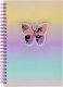 Starpak NOTES NA SPIRALI A5 MOTYL STK B/C 6/36 4