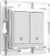 Shelly Home Shelly Accessories "Wall Switch 2" Wandtaster 2-fach Weiß 1