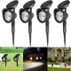 Saska Garden Lampa solarna reflektor 3 led wbijany 13