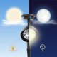 Saska Garden Lampa solarna reflektor 3 led wbijany 4