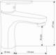 Mexen Mexen Kama DS75 zestaw prysznicowy, chrom - 72504DS75-00 1