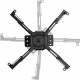 Uchwyt do projektorów VivoLink Projector ceiling mount black 4