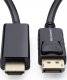 Adapter AV MicroConnect DisplayPort - HDMI czarny (MC-DP-HDMI-200) 2