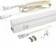 Nvox Świetlówka led liniowa t5 60cm 8w on/off neutralna 4000k lampa natynkowa zintegrowana z oprawą 2