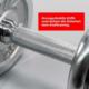 Maxxiva ‎‎Hantle D83768 chromowane 2 x 10 kg 6