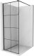 Mexen Mexen Kioto ścianka prysznicowa 70 x 200 cm, transparent/czarny wzór 8 mm, czarny - 800-070-101-70-77 11