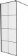Mexen Mexen Kioto ścianka prysznicowa 70 x 200 cm, transparent/czarny wzór 8 mm, czarny - 800-070-101-70-77 6