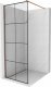 Mexen Mexen Kioto ścianka prysznicowa 80 x 200 cm, transparent/czarny wzór 8 mm, różowe złoto - 800-080-101-60-77 15