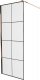 Mexen Mexen Kioto ścianka prysznicowa 80 x 200 cm, transparent/czarny wzór 8 mm, różowe złoto - 800-080-101-60-77 9