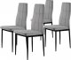 ModernHome Zestaw 4 krzeseł do salonu jadalni ModernHome 2