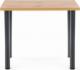 Halmar WNĘTRZARSKIE MODEX 2 90 stół kolor blat - dąb wotan, nogi - czarny (2p=1szt) 3