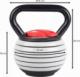 Kettlebell Fit4Med Kettlebell Kula Żeliwny Hantle Regulowane 3,5-18,1 8