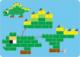 Little Architect Little Architect - ArchiDinos 750 el. - Klocki edukacyjne 8