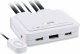 Przełącznik InLine InLine® KVM Switch, 2-port, USB-C + DisplayPort to DisplayPort 1.2, 4K, with audio, integrated cable 1