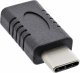 Adapter USB InLine USB-C - USB-C Czarny  (35802A) 1