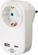 Brennenstuhl Brennenstuhl Socket Adapter with USB Power Delivery USB A/ Type C 1