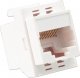 Lindy Lindy 60743 Gniazdo Keystone (łącznik modułowy) CAT6 RJ45, biały 2
