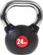 Kettlebell HMS KGC24 gumowany 24 kg 1