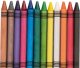 Topwrite Topwrite - Kredki świecowe, woskowe 12 kolorów 1