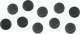 Nobo Magnesy do tablic 32 mm czarne op/10 s 1