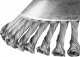 Graphite Szczotka druciana do kosy spalinowej 200 x 25,4 mm 55H101 2