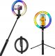 Selfie stick LogiLink LogiLink Smartphone-Ringlicht m.Selfie-Stick-Stativ,DM 20cm 5