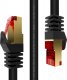 Duronic Duronic CAT8 BK 5m Kabel sieciowy S/FTP czarny transmisja 40GB skrętka LAN pachcord 1