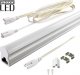 Nvox Świetlówka led liniowa t5 60cm 8w neutralna 4000k lampa natynkowa zintegrowana z oprawą 2