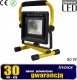 Nvox Naświetlacz przenośny led 50w 6000k aku/ 230v 1