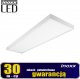 Lampa sufitowa Nvox Panel led sufitowy 120x30 48w lampa slim kaseton 4000k neutralny 1