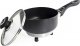 AMiO Rondel elektryczny z pokrywką do samochodu 18cm x 8cm 150w 12v 1