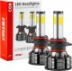 AMiO Żarówki samochodowe led cob 4side hb4 1