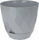Koopman Doniczka plastikowa z podstawką 22 cm mix kolorów 1