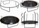 Trampolina ogrodowa SkyFlyer TR0034 z siatką wewnętrzną 10 FT 304 cm 2