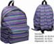 Loren Wzorzysty plecak damski w sportowym stylu - Loren  NoSize 1