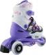 Rolki Nils Extreme NJ9128 rekreacyjne regulowane fioletowe r. 31-33 5