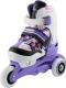 Rolki Nils Extreme NJ9128 rekreacyjne regulowane fioletowe r. 31-33 6