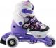 Rolki Nils Extreme NJ9128 rekreacyjne regulowane fioletowe r. 31-33 1