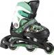 Rolki Nils Extreme NJ9128 rekreacyjne regulowane zielone r. 31-33 1