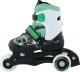 Rolki Nils Extreme NJ9128 rekreacyjne regulowane zielone r. 31-33 3