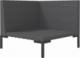 vidaXL vidaXL Sofa ogrodowa z poduszkami, zaokrąglony rattan PE 2