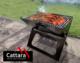 Cattara Piran Grill walizkowy węglowy 42.5 cm x 26 cm 8