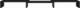 vidaXL vidaXL Podstawka na monitor, czarna, 80x24x10,5 cm, drewno sosnowe 4