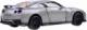 Jokomisiada Auto Nissan GT-R 1:32 metalowe autko ZA3757 5