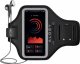 Alogy Alogy WaterProof Sport ArmBand Wodoodporne etui sportowe opaska na ramię do telefonu 6.5 cali Czarna uniwersalny 1