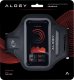 Alogy Alogy WaterProof Sport ArmBand Wodoodporne etui sportowe opaska na ramię do telefonu 6.5 cali Czarna uniwersalny 6