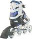 Rolki Nils Extreme NA9006A rekreacyjne regulowane niebieskie r. 35-38 5