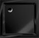 Brodzik Mexen Mexen Flat brodzik kwadratowy slim 80 x 80 cm, czarny, syfon chrom - 40708080 3