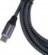Kabel USB PremiumCord USB-A - USB-C 0.5 m Czarno-szary (ku31cs05) 3